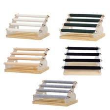 Espositore per anelli, porta anelli a 4 ripiani, elegante portaoggetti per