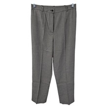 APPLESEEDS Black and White Dress Pants Womens Size 10 Professional