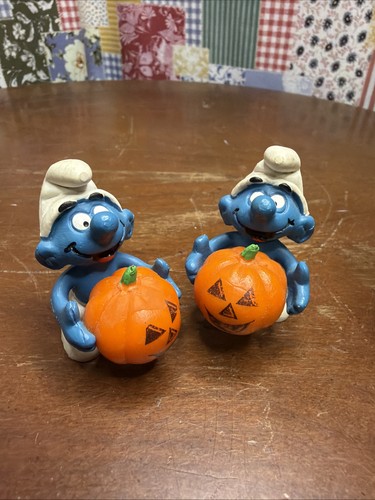 Vintage raro puffo zucca