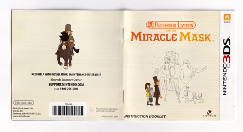 Professor layton the miracle - layton,