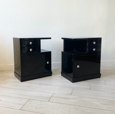 Coppia di comodini Art Déco