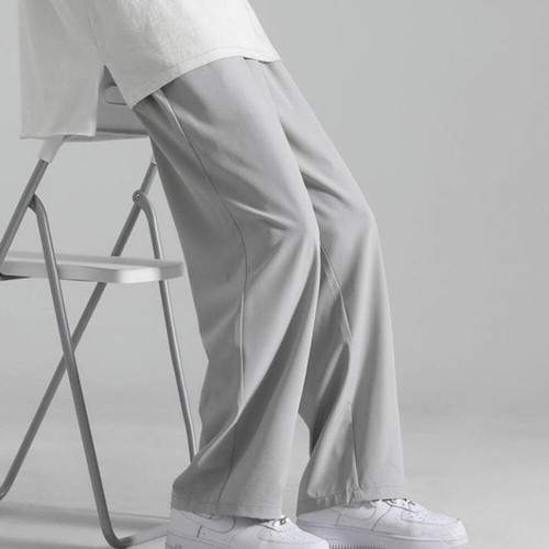Pantaloni uomo gamba larga