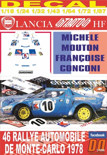 Decal lancia stratos - lancia,