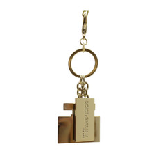 dolce & gabbana the one portachiavi / key ring dorato