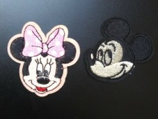 Lotto toppe rare ricamate a