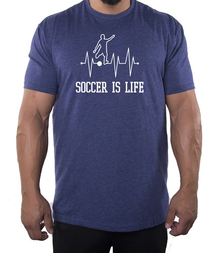 Soccer life heartbeat - soccer,
