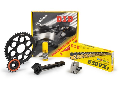 Kit trasmissione catena did - trasmissione,