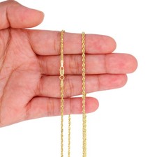 10K Oro Giallo da Uomo 2mm
