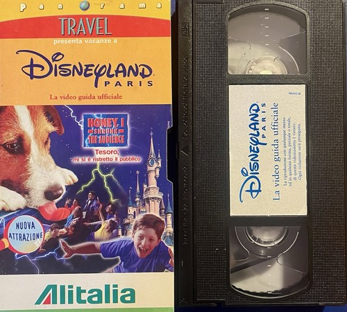 Vhs disneyland paris - disneyland,