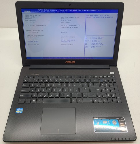 Asus f502c laptop - asus,