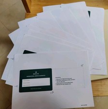 Old Rolex Service Warranties 