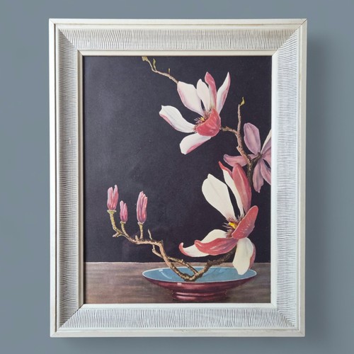 Stampa botanica ikebana - , con