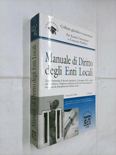 Manuale diritto degli enti - di,