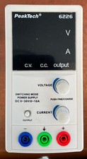 Peaktech 6226 Alimentatore modalità commutazione DC 0-30V / 0-10A