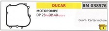 Guarnizione carter motore DUCAR motopompa DP 25 40 038576
