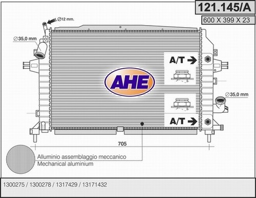 Radiatore raffreddamento - yy,