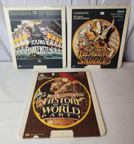 Mel brooks film lot ced - brooks, 3