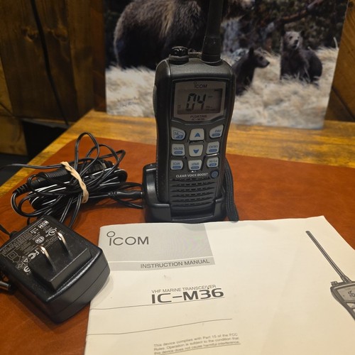 Icom m36 radio marina - radio,
