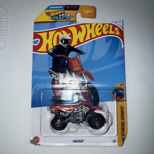 Hot wheels hw450f dirt bike - hot, hw
