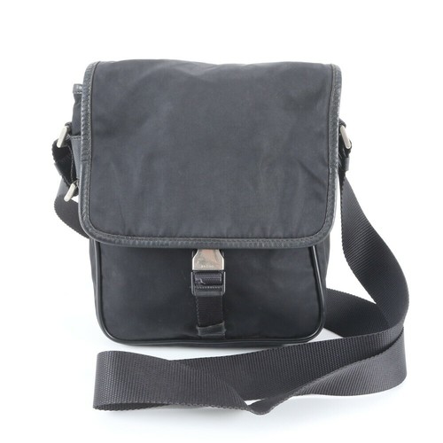 Borsa messenger prada tessuto - borsa,