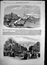 Stampa antica Napoli Gaeta