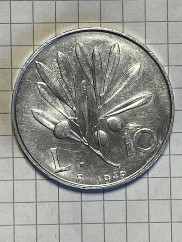 Moneta lire ulivo pegaso - -,