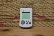 Memoria visiva ufficiale Dreamcast bianca Dreamcast DC Japan ottime condizioni!