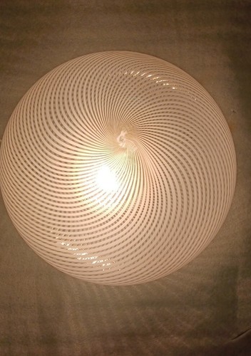 Venini ceiling millerighe - millerighe, 1960