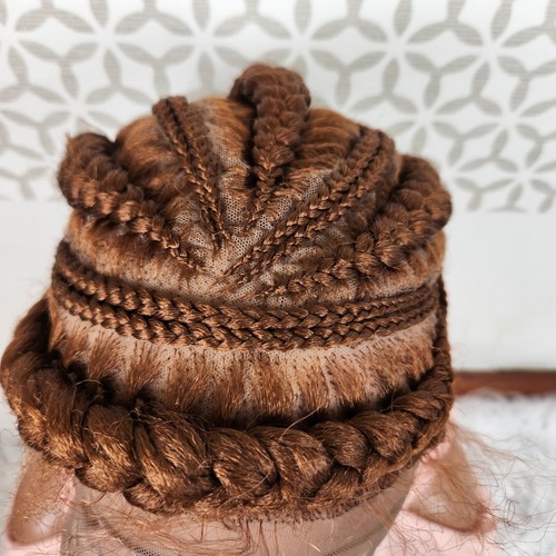 Parrucca cornrow pizzo - parrucca, su