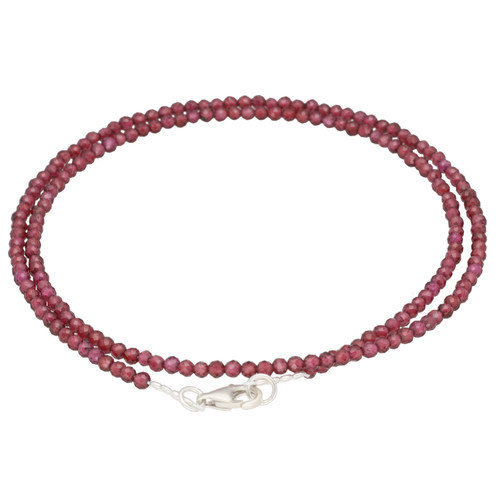 Collana perle granato - collana, di