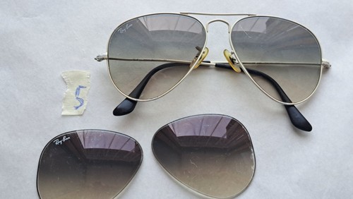 Occhiali rayban aviator silver - occhiali,