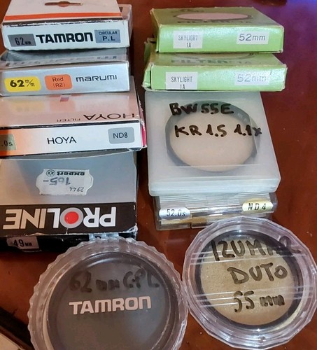 Filtri fotografici nuovi o - 10,