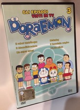 Doraemon DVD 3 Gli Episodi Visti in TV Doraimon Nobita EPS 6 Editoria Come Foto