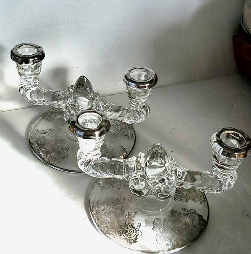 Set portacandele doppio