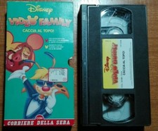 VIDEO FAMILY, CACCIA AL TOPO -VIDEOCASSETTA  VHS  DISNEY-N.48