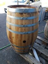 Botte in legno di castagno  dipinta usata 1 volta da 200 litri  95x54x67 ok