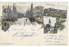 Cartolina illustrata italiana