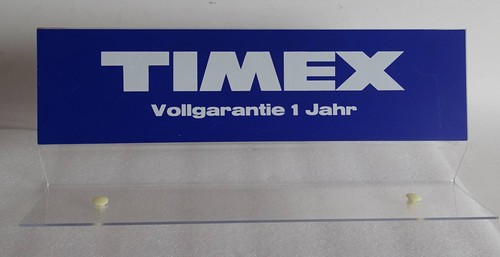 Vintage rare plexiglas - rare, timex