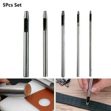 Punzone cavo cuoio foro cuoio plastica tondo gomma acciaio 1mm