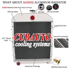 D81055 3-Row Aluminum Radiator