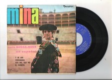 MINA=45 GIRI EP SPAIN=CANTA BOSSA NOVA en espagnol-N.4 BRANI-VG.VG.1962.DE VITA