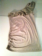 Canotta marca Intimissimi, con 1 spalla, con doppia balza, tg. M.