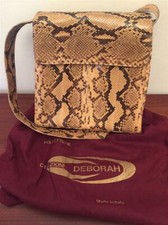 Vintage Borsa tracolla in VERO PITONE - Ottima lavorazione