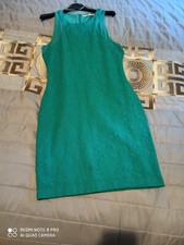 Abito donna estivo corto tubino senza maniche