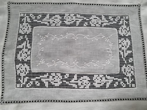 Set centrini puro lino - puro,