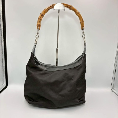 Gucci borsa bambù nera - gucci,