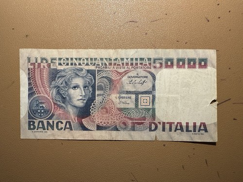 000 lire volto donna - 50.000, di