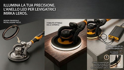 Mirka leros led - led, upgrade