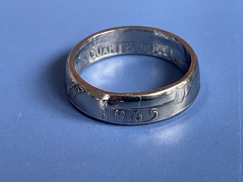 Anello moneta quarto - , di
