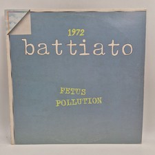 LP musica italiana FRANCO BATTIATO - Fetus Pollution ORL 8127 Italia 1973